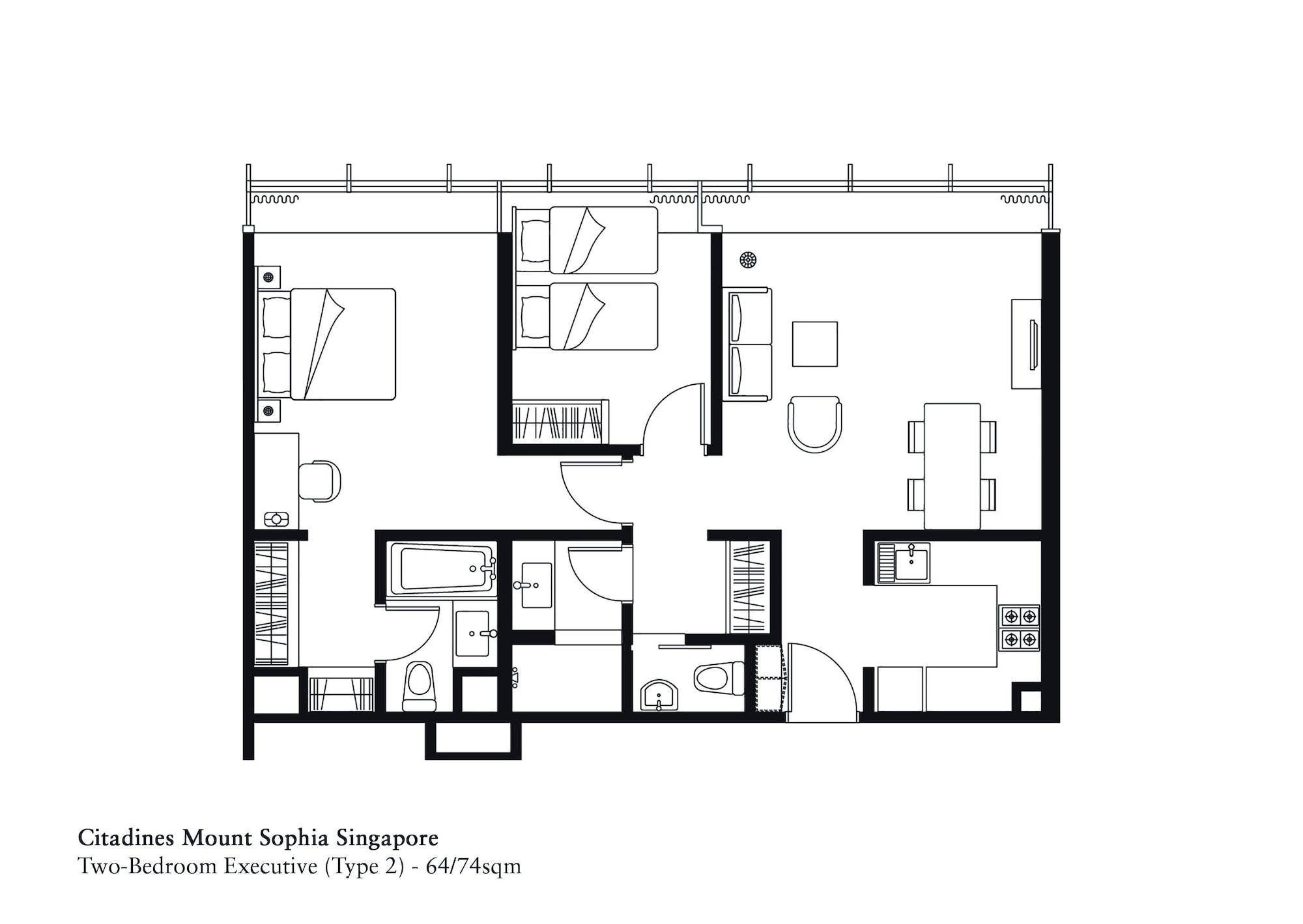 Citadines Mount Sophia Singapore Exterior foto